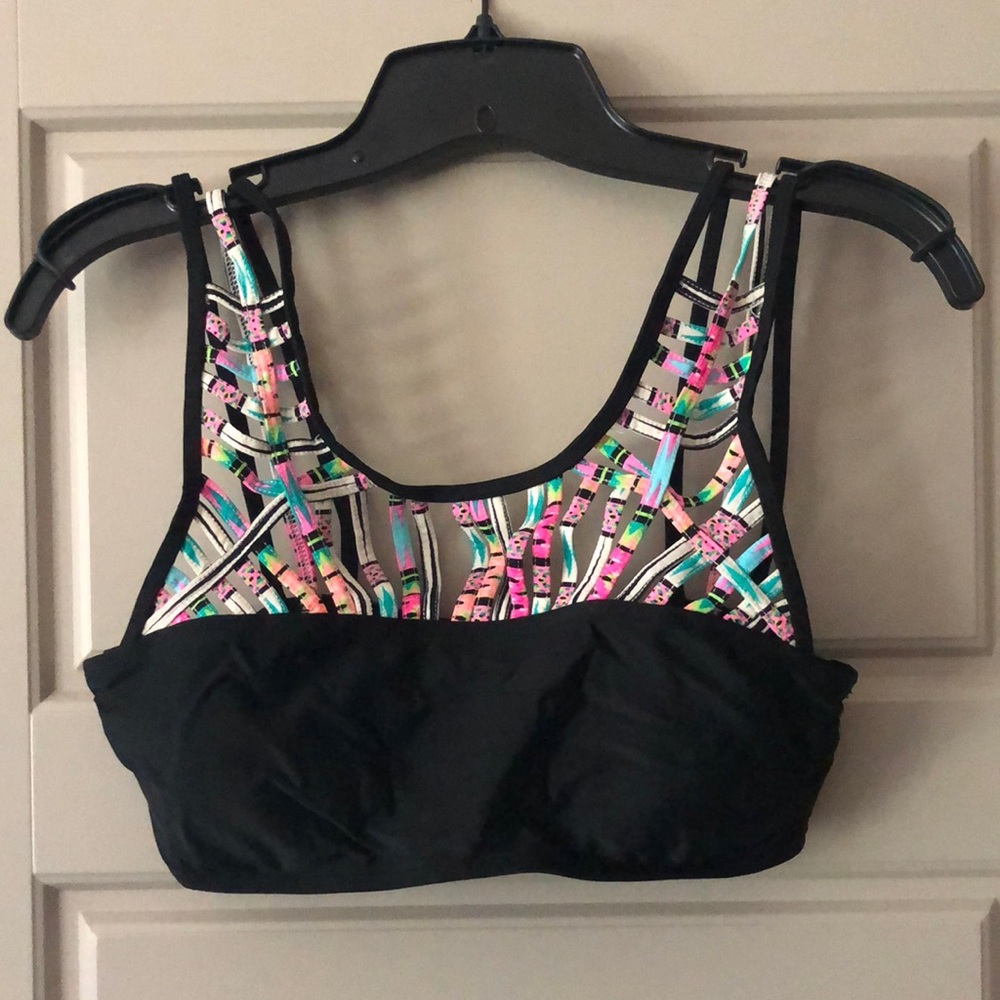 Cage cut out Swim Top